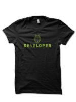 Android Developer Black T-Shirt