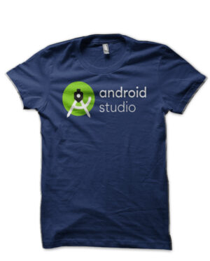 Android Studio Navy Blue T-Shirt