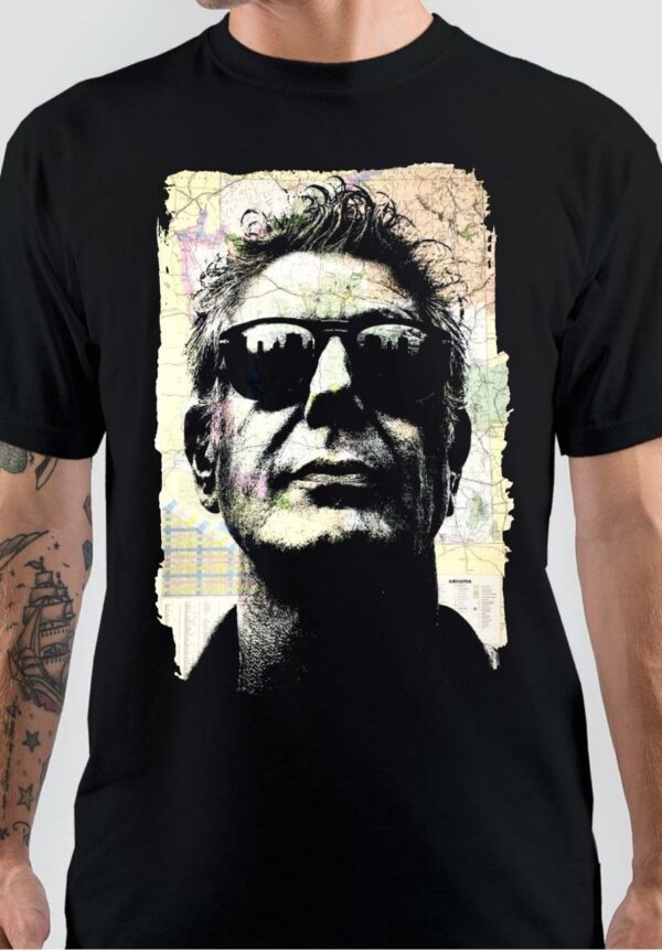 Anthony Bourdain Art T-Shirt