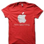 Apple Think Different Red T-Shirt