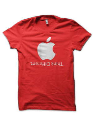 Apple Think Different Red T-Shirt