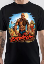 Baywatch The Rock T-Shirt