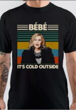 Bebe It's Cold Outside White T-Shirt2