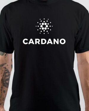 Cardano Logo Black T-Shirt