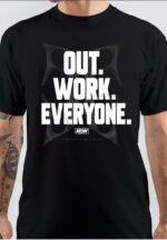 Christian Cage Out Work Everyone Black T-Shirt