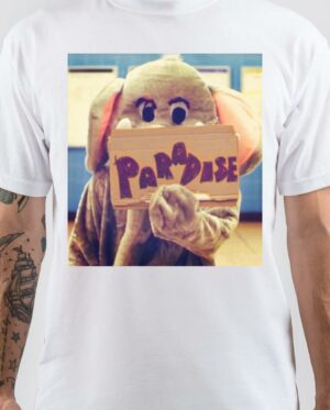 Coldplay Paradise Elephant White T-Shirt