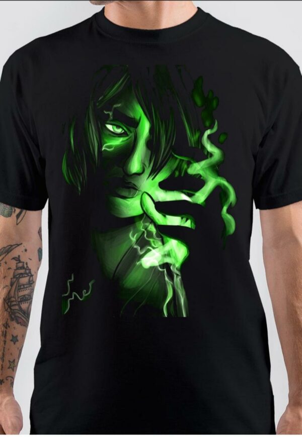 Custom Green Art Design T-Shirt