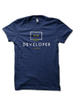 Developer Navy Blue T-Shirt