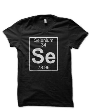 Element 34 Se Selenium Black T-Shirt