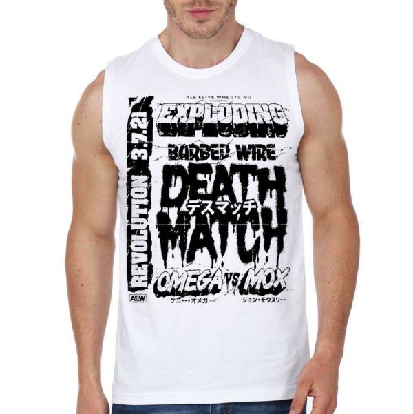 Exploding Barbed Wire Deathmatch Omega Vs Mox Sleeveless