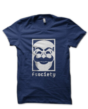 F Society Navy Blue T-Shirt