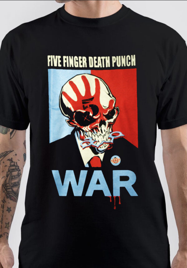 Five Finger Death Punch War T-Shirt