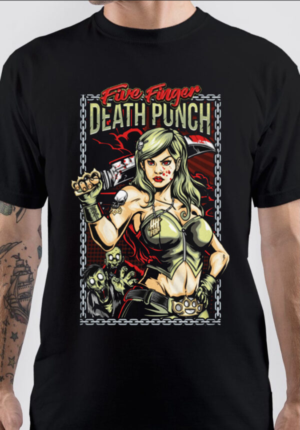 Five Finger Death Punch Band T-Shirt