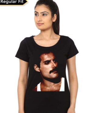 Freddie Mercury Black T-Shirt