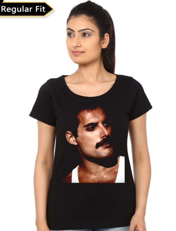 Freddie Mercury Black T-Shirt