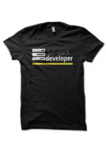 Full Stack Developer Black T-Shirt