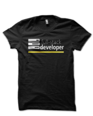 Full Stack Developer Black T-Shirt