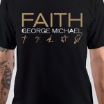 George Michael Faith Black T-Shirt