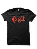 Git Black T-Shirt