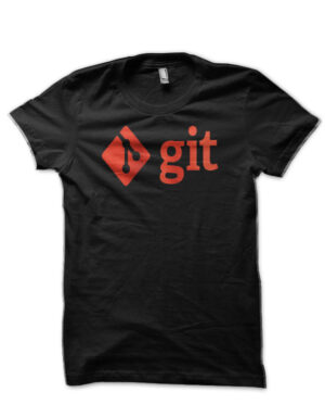 Git Black T-Shirt