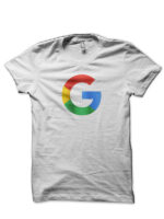 Google White T-Shirt