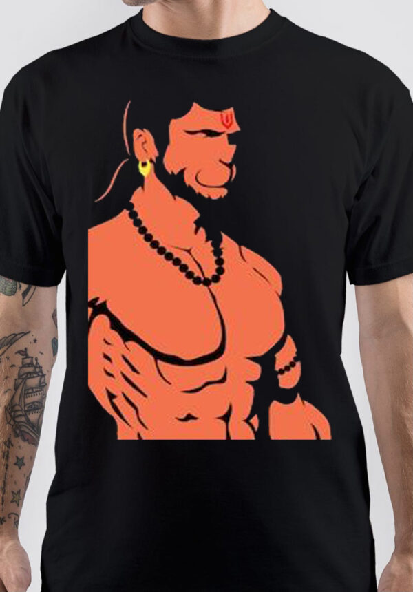 Hanuman Black T-Shirt