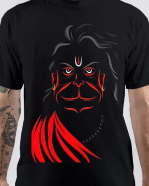 Hanuman Black T-Shirt