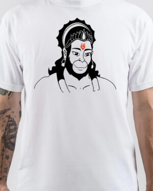 Hanuman White T-Shirt