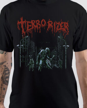 Hordes Of Zombies Terrorizer Band T-Shirt