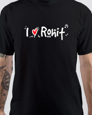 I Love Rohit Sharma T-Shirt