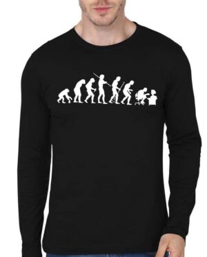 The Evolution Of Man Geek T-Shirt