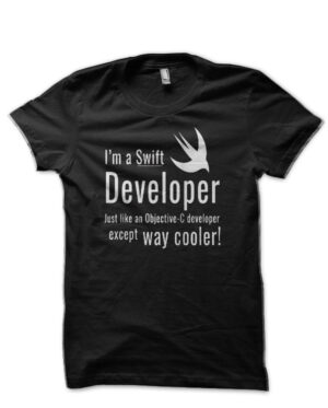 Im A Swift Developer Black T-Shirt