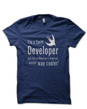 Im A Swift Developer Navy Blue T-Shirt