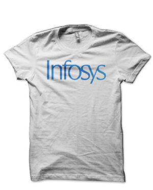Infosys White T-Shirt