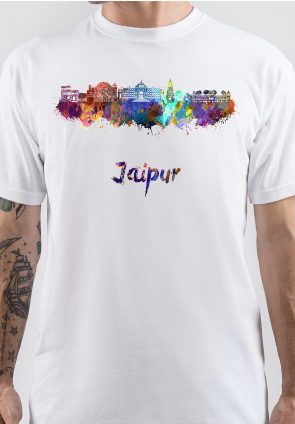 Jaipur White T-Shirt