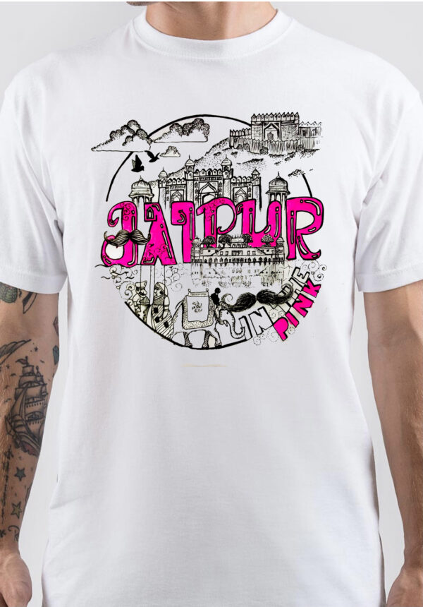 Jaipur White T-Shirt