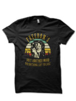 Janis Joplin Black T-Shirt