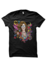 Janis Joplin Black T-Shirt