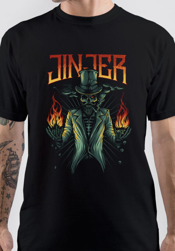 Jinjer Band Fire T-Shirt