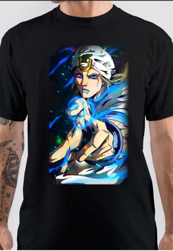 Johnny Joestar Black T-Shirt