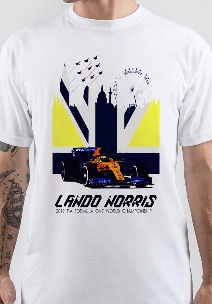 Lando Norris Formula One World Championship T-Shirt - Supreme Shirts