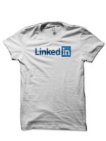 LinkedIn White T-Shirt