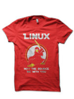 Linux Source Red T-Shirt