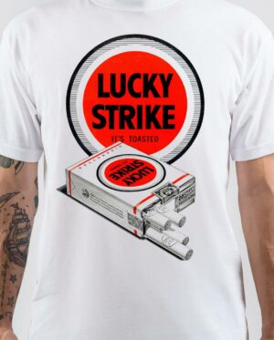 Lucky Strike White T-Shirt