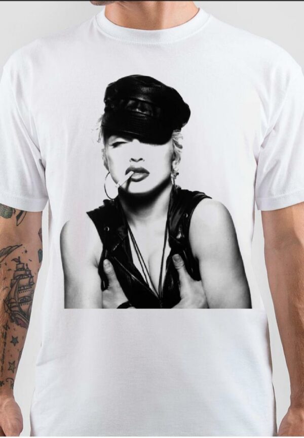 Madonna Justify My Love White T-Shirt