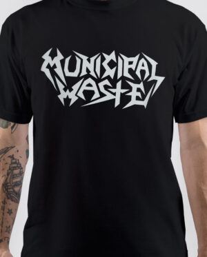 Municipal Waste Band Logo T-Shirt