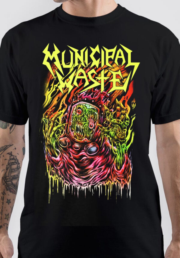 Municipal Waste Band T-Shirt