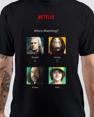 Netflix Black T-Shirt