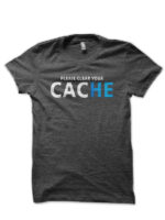 Please Clear Your Cache Charcoal grey T-Shirt