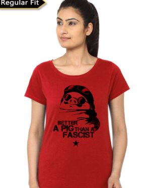 Porco Rosso Better A Pig Than A Fascist T-Shirt